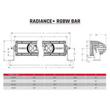 Rigid Radiance Plus RGBW LED Light Bar
