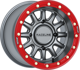 RACELINE ALPHA BEADLOCK — GUNMETAL / RED WHEEL
