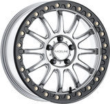 RACELINE ALPHA BEADLOCK — HYPER SILVER / BLACK WHEEL