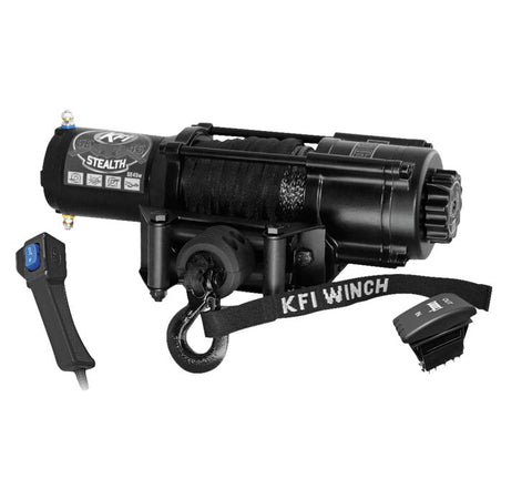 KFI Products 4500 UTV Stealth Series Winch (Wide)