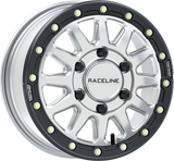 RACELINE ALPHA BEADLOCK — HYPER SILVER / BLACK WHEEL