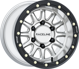 RACELINE ALPHA BEADLOCK — HYPER SILVER / BLACK WHEEL