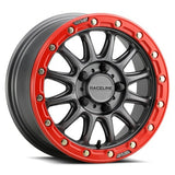 RACELINE ALPHA BEADLOCK — GUNMETAL / RED WHEEL