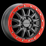 RACELINE ALPHA BEADLOCK — GUNMETAL / RED WHEEL