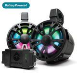 ECOXGEAR ExtremeTower Tower Speakers - Battery & Passive (Pair)