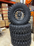 15x7 4/137 5+2 Bullite BT-01 Saber Beadlocks in 32x10x15 ITP Savage XT Tires