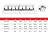 Rigid Adapt LED Light Bar with GPS