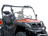 CFMOTO UFORCE 800 FULL WINDSHIELD—SCRATCH-RESISTANT