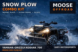 Yamaha Grizzly/Kodiak 700 - 2007-2024 - Moose RM5 Snow Plow Kit 4501-0856