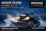 Yamaha Kodiak 450 - 2021-2024 - Moose RM5 Snow Plow Kit 4501-0957