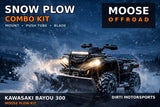 Kawasaki Bayou 300 - 1989-2002 - Moose Snow Plow Kit 4501-0600