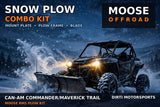 KFI Snow Plow Combo Kit