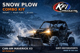 Can-Am Maverick X3 - KFI Snow Plow Kit