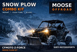 CFMOTO Z-Force - 2016-2022 - Moose Snow Plow Kit 4501-0650