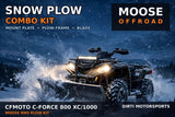 CFMOTO C-Force 800 XC/1000 - 2019-2022 - Moose RM5 Snow Plow Kit 4501-0906
