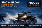 Arctic Cat ATV / Suzuki (mid) - Moose Snow Plow Kit 4501-0625