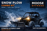 CFMOTO U-Force 1000 - 2019-2024 - Moose Snow Plow Kit 4501-0877