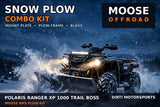 Polaris Ranger XP 1000 Trail Boss - 2021 - Moose RM5 Snow Plow Kit 4501-0925