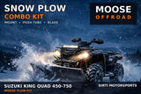 Suzuki King Quad 450-750 - 2007-2023 - Moose Snow Plow Kit 4501-0622