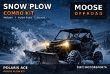 Polaris ACE - 2015-2018 - Moose Snow Plow Kit 4501-0617