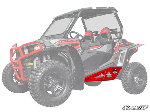 POLARIS RZR XP TURBO HEAVY-DUTY TUBE ROCK SLIDERS