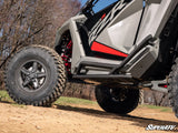 POLARIS RZR TURBO R ROCK SLIDER NERF BARS
