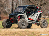 POLARIS RZR TURBO R ROCK SLIDER NERF BARS