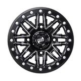 Tusk Nebo UTV Beadlock Wheels (Machined/Black)