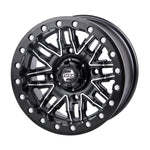 Tusk Nebo UTV Beadlock Wheels (Machined/Black)