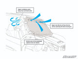 HONDA TALON 1000X SCRATCH-RESISTANT VENTED FULL WINDSHIELD