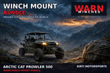 Warn Winch Mount Bundle — Arctic Cat Prowler 500