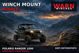 Warn Winch Mount Bundle — Polaris Ranger 1000