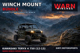 Warn Winch Mount Bundle — Kawasaki Teryx 4 750 (12-13)