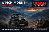 Warn Winch Mount Bundle — Polaris General / RZR