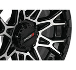 System 3 ST-6 Wheels Gloss Black and Machined