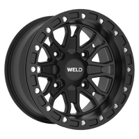 Weld Raptor Beadlock Wheels Matte Black