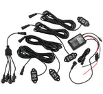 DragonFire Racing 4 pc. Bluetooth RGB Rock Light Pod Kit